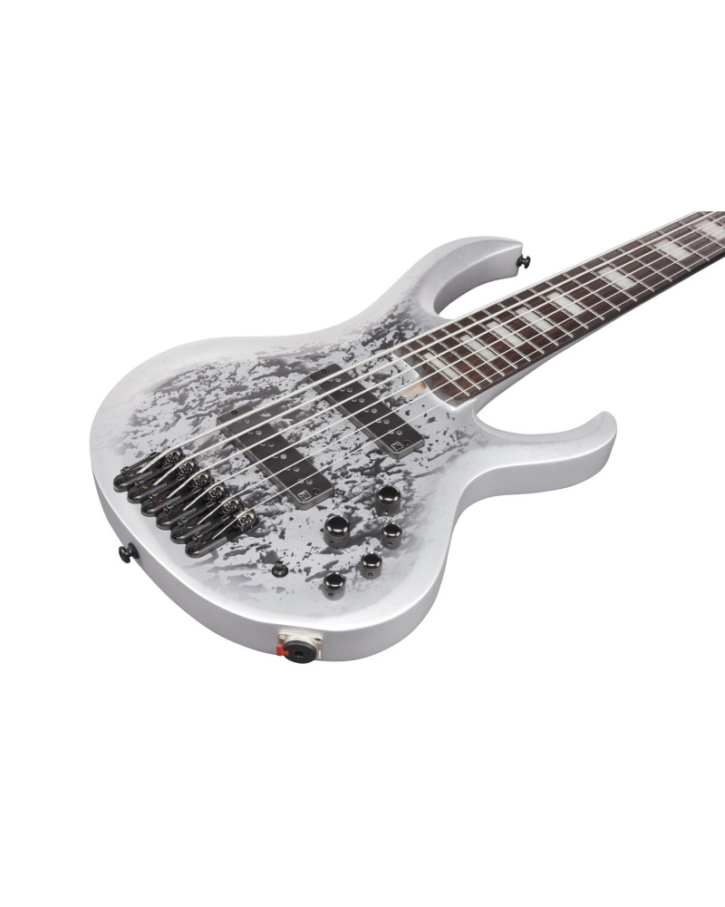 Ibanez 1B-BTB25TH6SL BTB Electric Bass 6-String 25th Anniversary - Silver Blizzard Matte