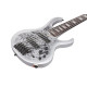 Ibanez 1B-BTB25TH6SL BTB Electric Bass 6-String 25th Anniversary - Silver Blizzard Matte