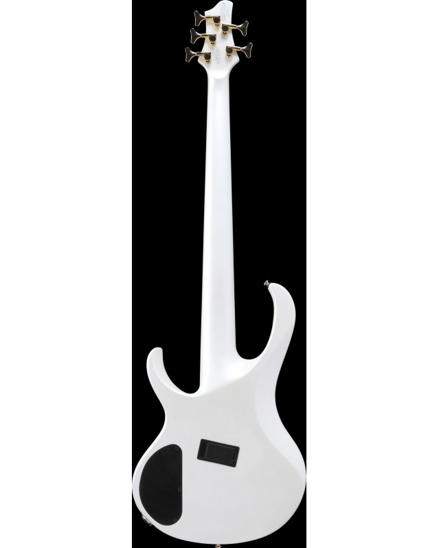 Ibanez 1B-BTB605MLMP Bass Workshop 5-String - Pearl White Matte Multi-Scale