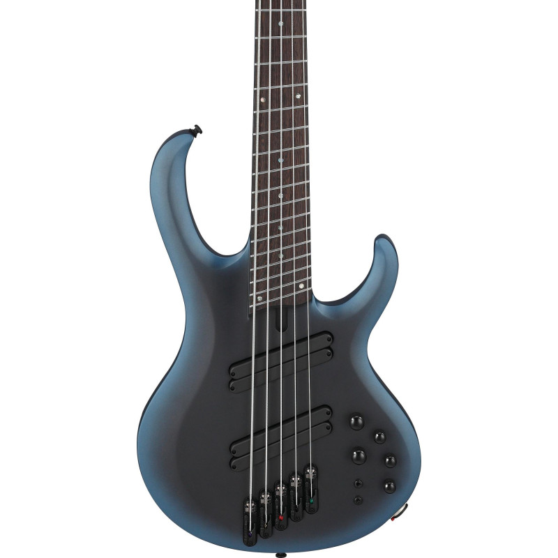 Ibanez 1B-BTB605MSMA Bass Workshop BTB Electric Bass 5-String Multi Scale - Midnight Arctic Ocean Matte + Case
