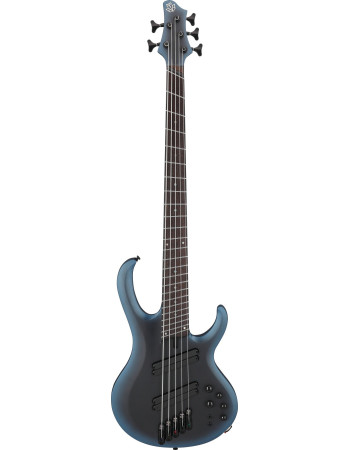 Ibanez 1B-BTB605MSMA Bass Workshop BTB Electric Bass 5-String Multi Scale - Midnight Arctic Ocean Matte + Case