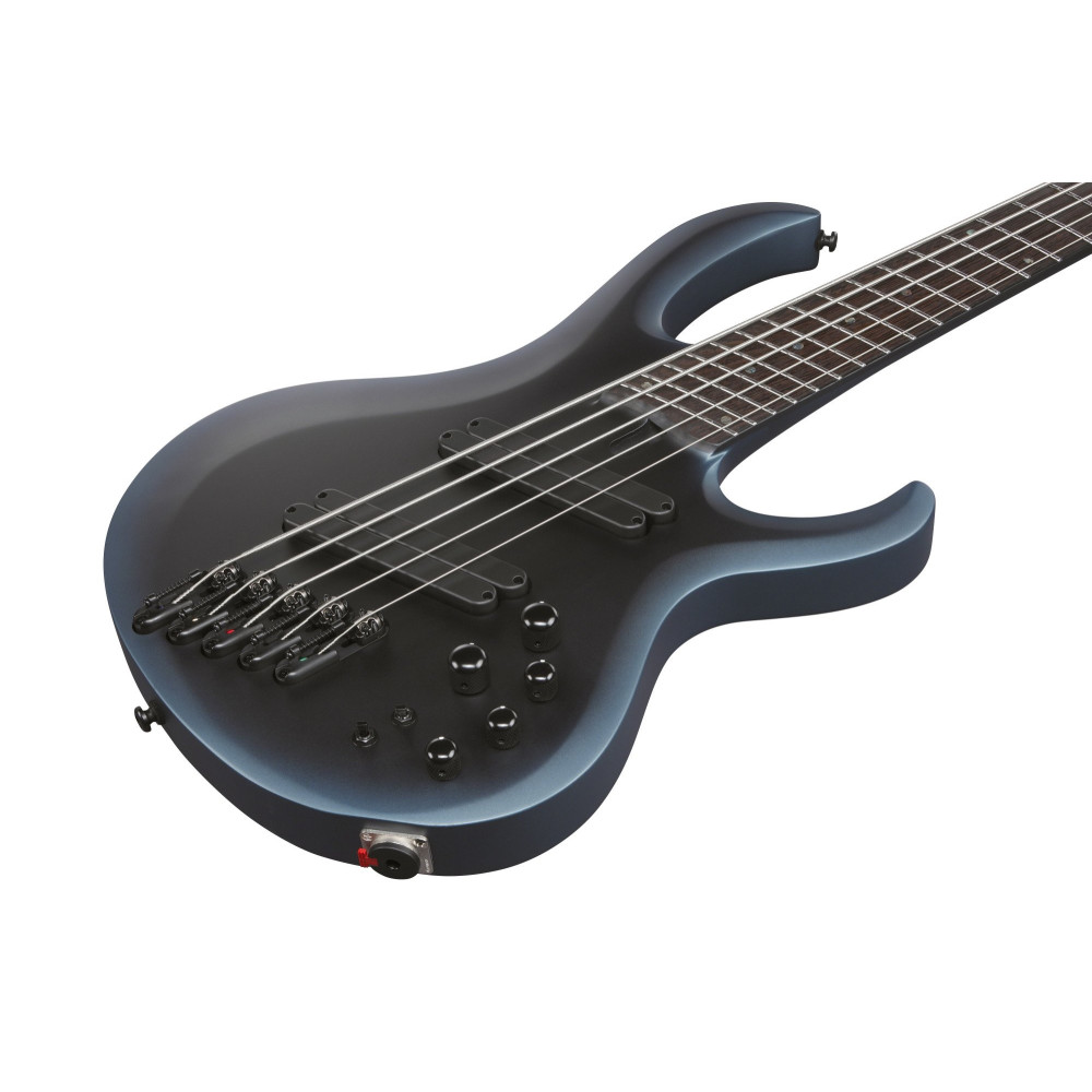 Ibanez 1B-BTB605MSMA Bass Workshop BTB Electric Bass 5-String Multi Scale - Midnight Arctic Ocean Matte + Case
