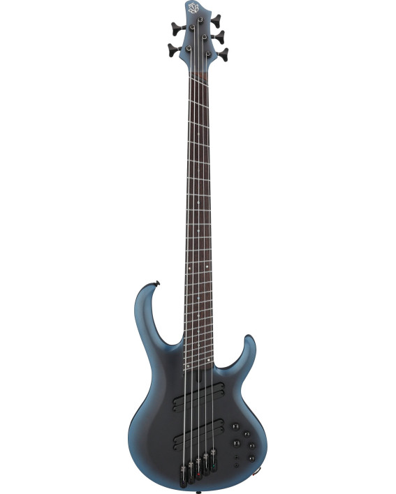 Ibanez 1B-BTB605MSMA Bass Workshop BTB Electric Bass 5-String Multi Scale - Midnight Arctic Ocean Matte + Case