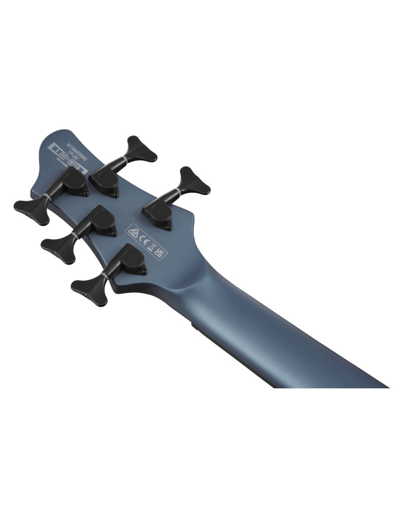 Ibanez 1B-BTB605MSMA Bass Workshop BTB Electric Bass 5-String Multi Scale - Midnight Arctic Ocean Matte + Case