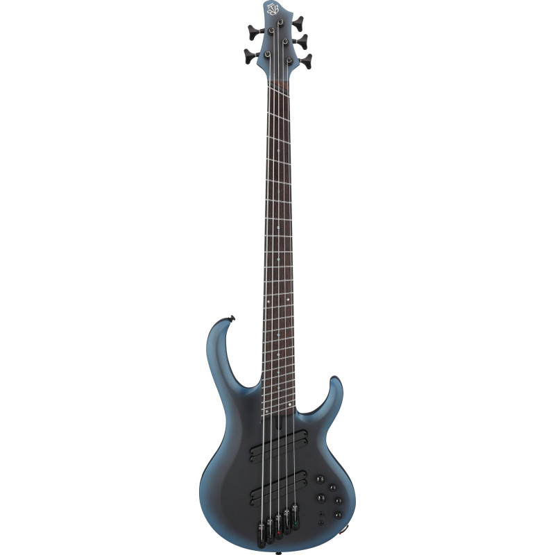 Ibanez 1B-BTB605MSMA Bass Workshop BTB Electric Bass 5-String Multi Scale - Midnight Arctic Ocean Matte + Case