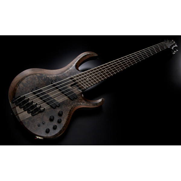 Ibanez BTB806MS-TGF Bass Workshop BTB Electric Bass 6-String Multi Scale - Transparent Gray Flat + Case