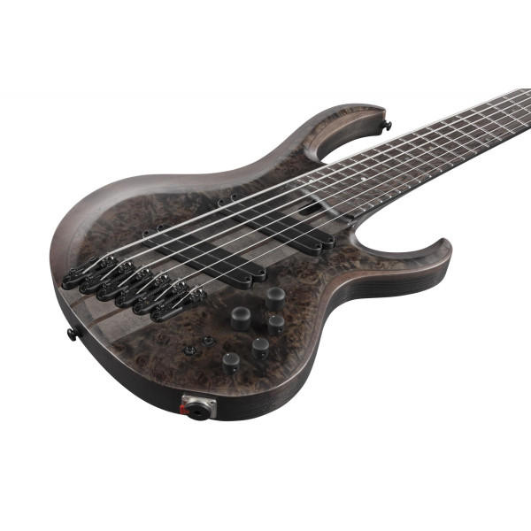 Ibanez BTB806MS-TGF Bass Workshop BTB Electric Bass 6-String Multi Scale - Transparent Gray Flat + Case