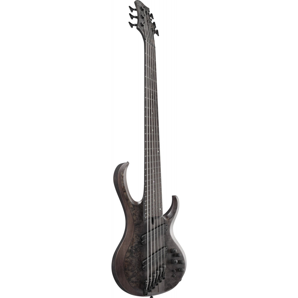 Ibanez 1B-BTB806MSTG BTB Series E-Bass 6 String Multiscale - Transparent Gray Flat + Case