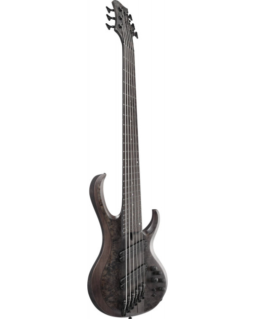 Ibanez BTB806MS-TGF Bass Workshop BTB Electric Bass 6-String Multi Scale - Transparent Gray Flat + Case