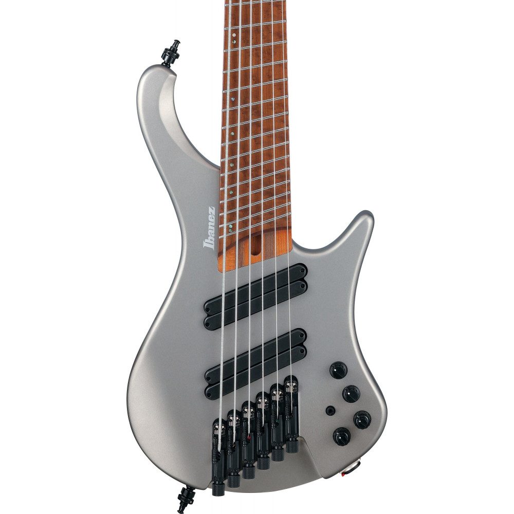 Ibanez 1B-EHB1006MSM EHB 6-Str Metallic Gray Matte Multi Scale, Incl. Gig Bag