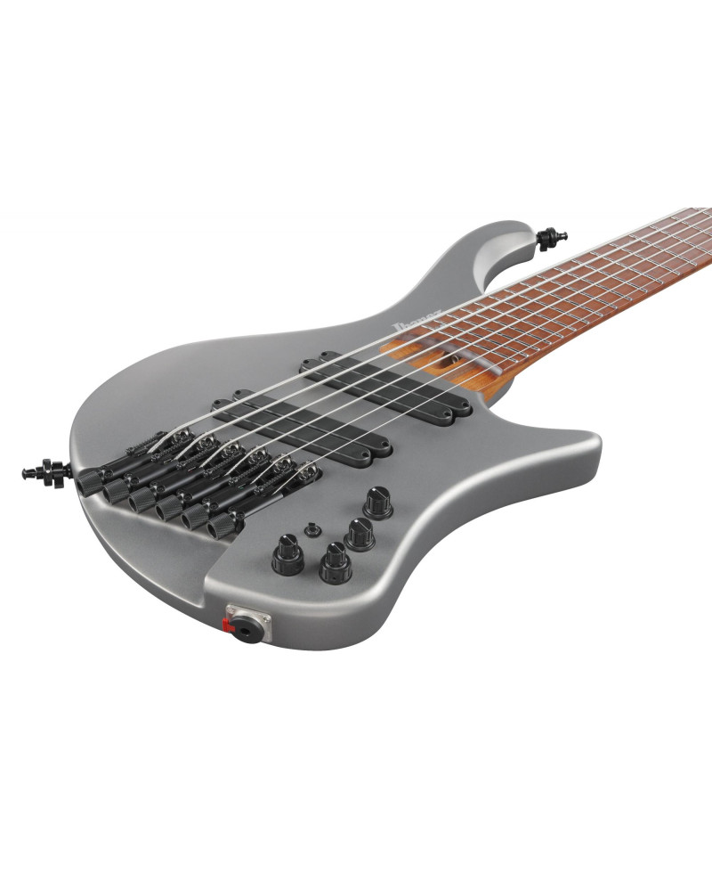 Ibanez 1B-EHB1006MSM EHB 6-Str Metallic Gray Matte Multi Scale, Incl. Gig Bag