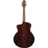 Ibanez JGM5-BSN Jon Gomm Signature Acoustic Guitar 6-String - Black Satin Top / Natural High Gloss Back and Sides + Gig 