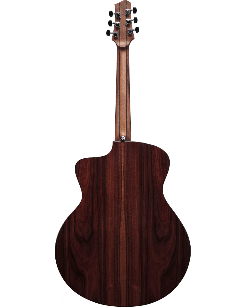 Ibanez JGM5-BSN Jon Gomm Signature Acoustic Guitar 6-String - Black Satin Top / Natural High Gloss Back and Sides + Gig 