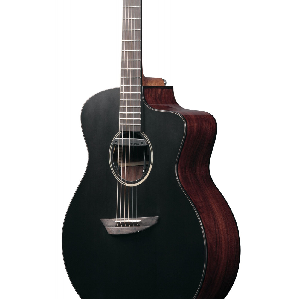 Ibanez 1B-JGM5-BSN Jon Gomm Signature Acoustic Guitar 6-String - Black Satin Top / Natural High Gloss Back and Sides + G