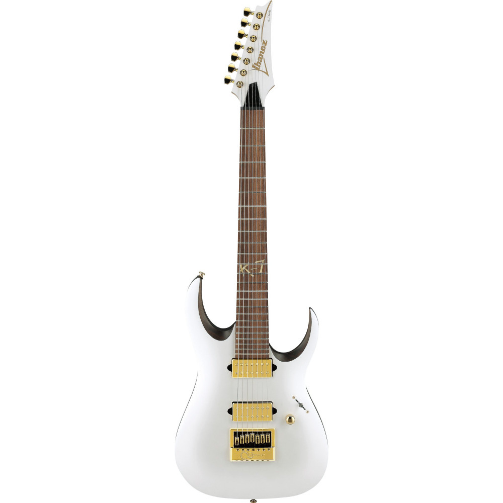 Ibanez 1B-K7YANG Head Signature Electric Guitar 7-String - White