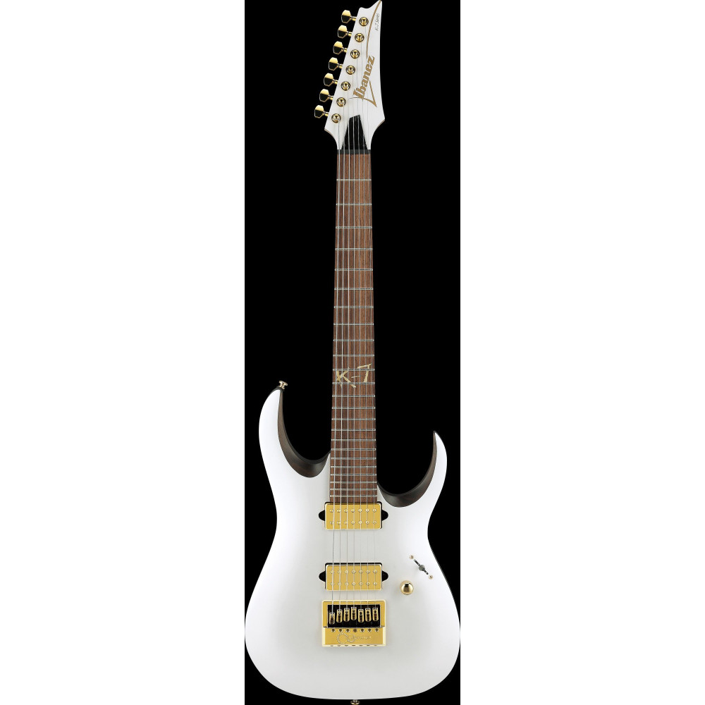 Ibanez 1B-K7YANG Head Signature Electric Guitar 7-String - White