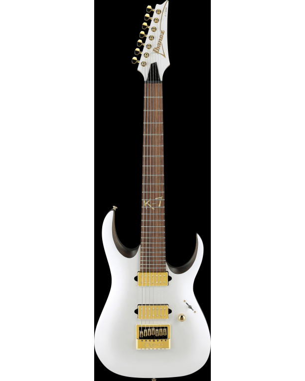 Ibanez 1B-K7YANG Head Signature Electric Guitar 7-String - White