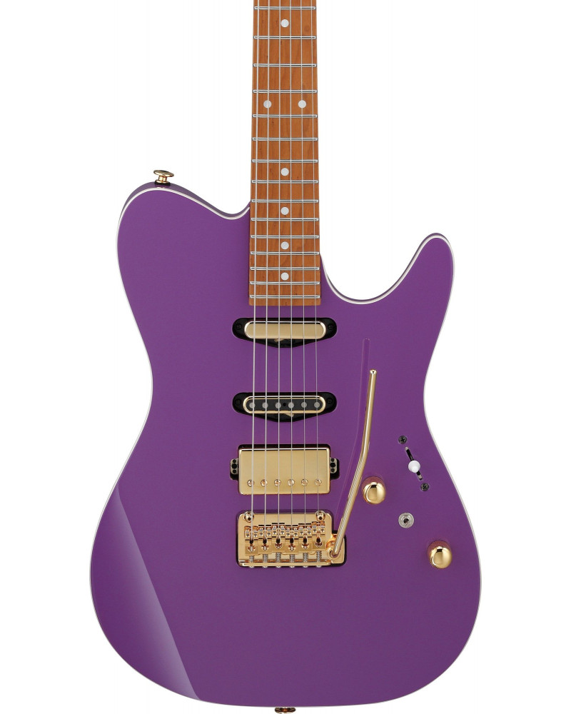 Ibanez 1B-LB1-VL Lari Basillo Signature Electric Guitar 6-String - Violet + Case