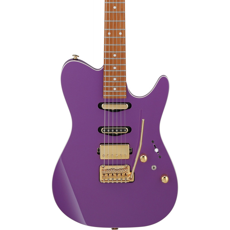 Ibanez 1B-LB1-VL Lari Basillo Signature Electric Guitar 6-String - Violet + Case
