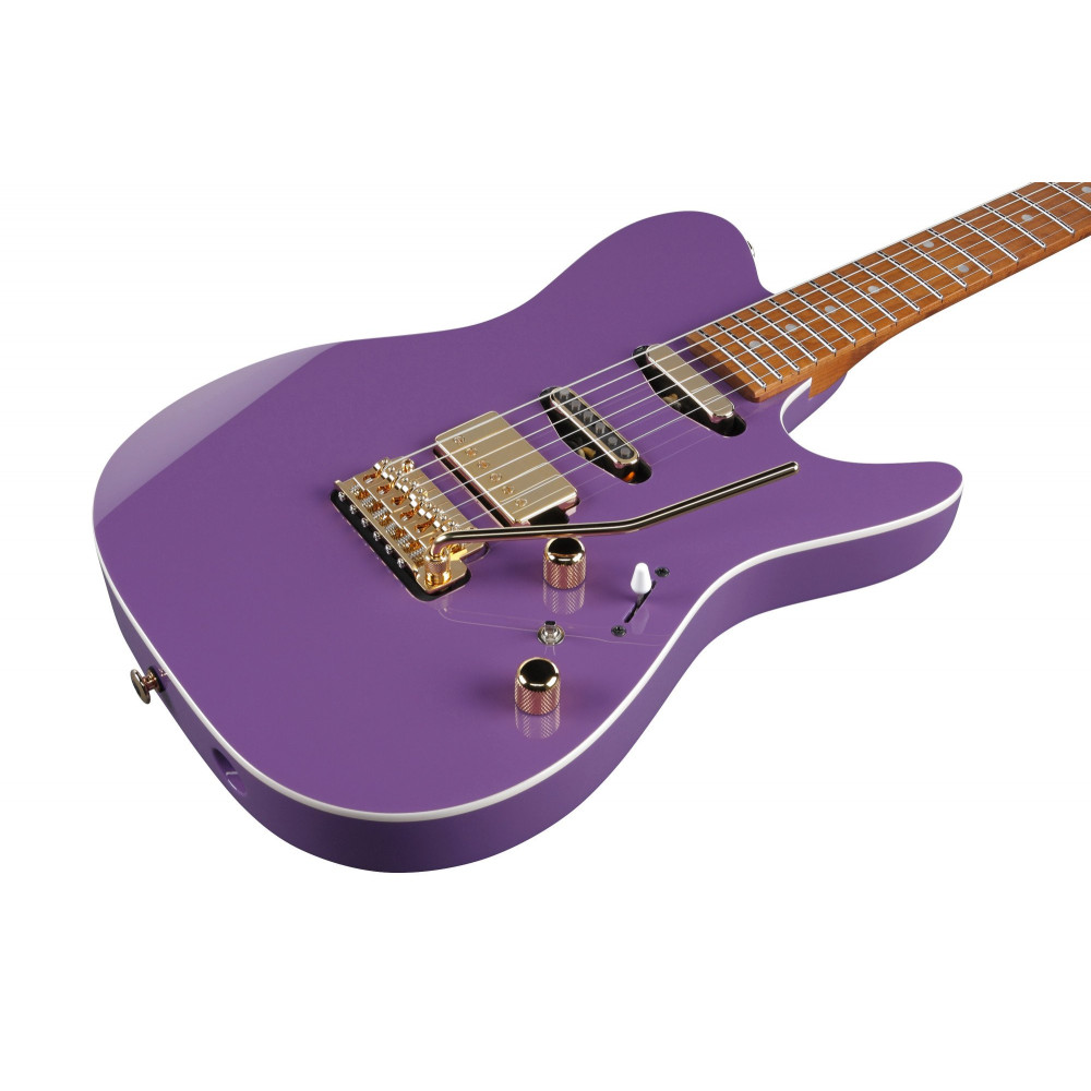 Ibanez LB1-VL Lari Basillo Signature Electric Guitar 6-String - Violet + Case