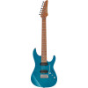 Ibanez 1B-MM7-TAB Martin Miller AZ Signature E-Guitar 7-String - Transparent Aqua Blue + Case