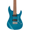 Ibanez 1B-MM7-TAB Martin Miller AZ Signature E-Guitar 7-String - Transparent Aqua Blue + Case