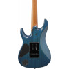 Ibanez 1B-MM7-TAB Martin Miller AZ Signature E-Guitar 7-String - Transparent Aqua Blue + Case