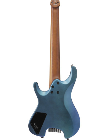 Ibanez 1B-Q547-BMM Quest Electric Guitar 7-String - Blue Chameleon Metallic Matte + Gig Bag