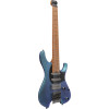 Ibanez 1B-Q547-BMM Quest Electric Guitar 7-String - Blue Chameleon Metallic Matte + Gig Bag