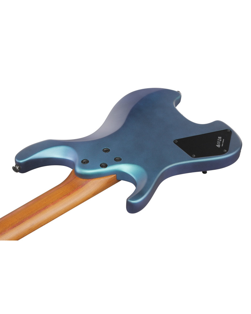 Ibanez 1B-Q547-BMM Quest Electric Guitar 7-String - Blue Chameleon Metallic Matte + Gig Bag