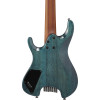 Ibanez 1B-Q547PB-COL Quest Electric Guitar 7-String - Cosmic Blue Low Gloss + Gig Bag