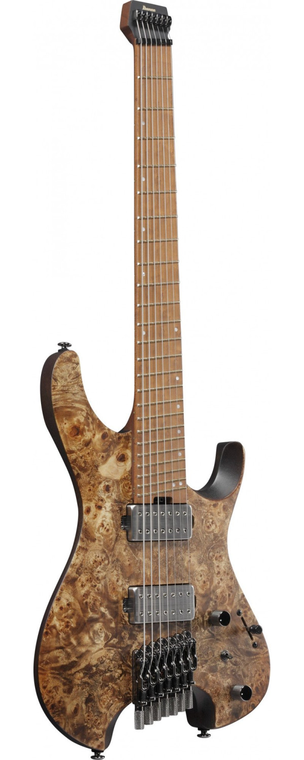 Ibanez QX527PB-ABS Quest Electric Guitar 7-String - Antique Brown Stained + Gig Bag