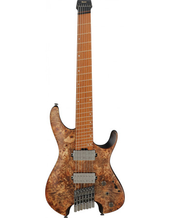 Ibanez QX527PB-ABS Quest Electric Guitar 7-String - Antique Brown Stained + Gig Bag