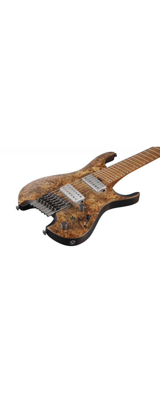 Ibanez QX527PB-ABS Quest Electric Guitar 7-String - Antique Brown Stained + Gig Bag