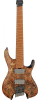 Ibanez QX527PB-ABS Quest Electric Guitar 7-String - Antique Brown Stained + Gig Bag
