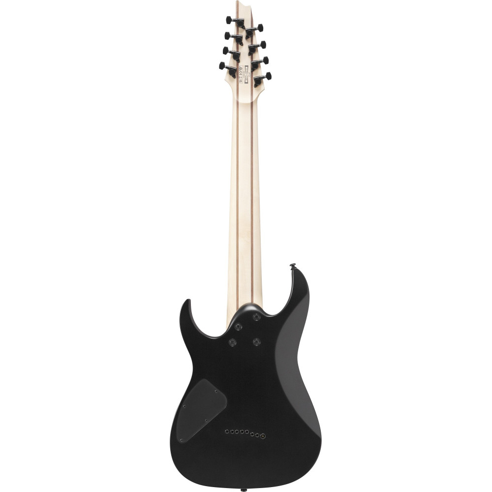 Ibanez 1B-RG8EX-BKF RG Electric Guitar 8-String - Black Flat