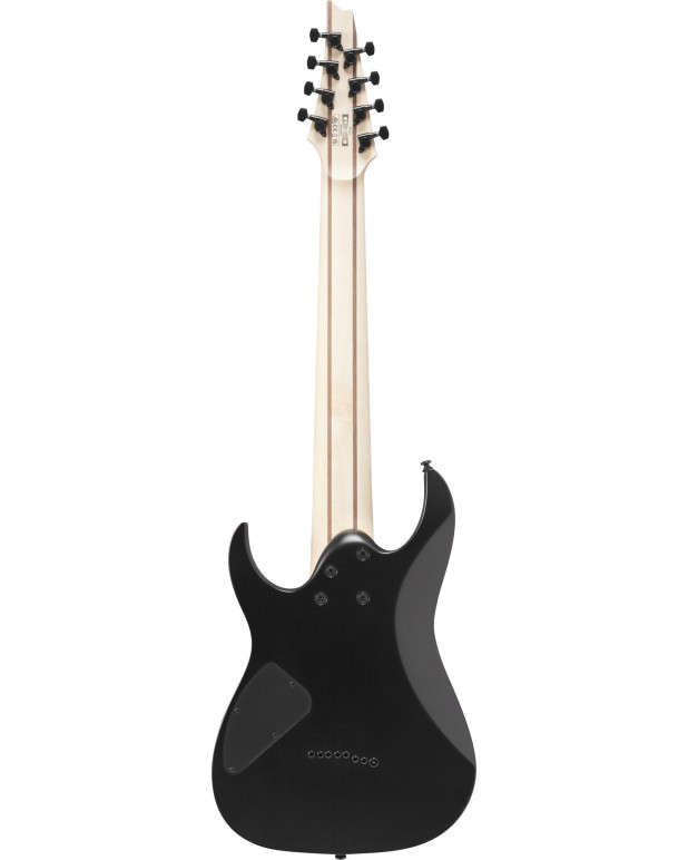 Ibanez 1B-RG8EX-BKF RG Electric Guitar 8-String - Black Flat