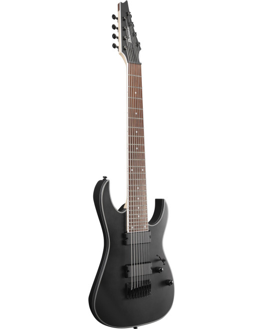 Ibanez 1B-RG8EX-BKF RG Electric Guitar 8-String - Black Flat