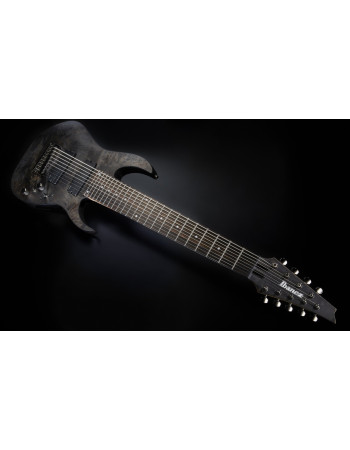 Ibanez 1B-RG9PB-TGF Axe Design Lab RG Electric Guitar 9-String - Transparent Gray Flat