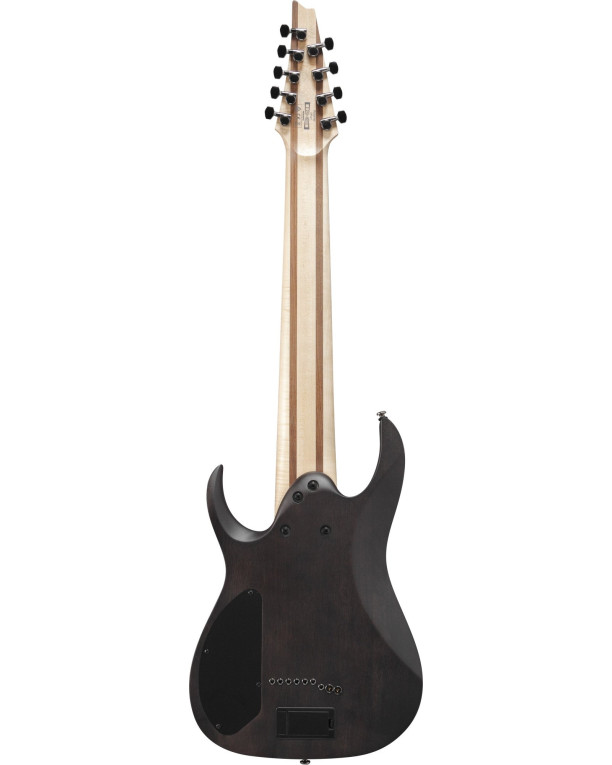 Ibanez 1B-RG9PB-TGF Axe Design Lab RG Electric Guitar 9-String - Transparent Gray Flat
