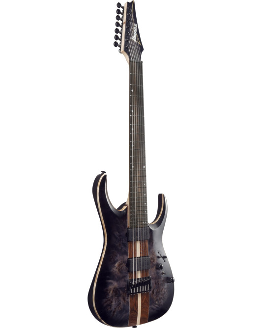 Ibanez 1B-RGA217P1PB Premium RGA Electric Guitar 7-String - Deep Twilight Burst Low Gloss + Gig Bag