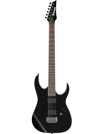Ibanez RGIB21-BK Iron Label RG Electric Guitar 6-String - Black
