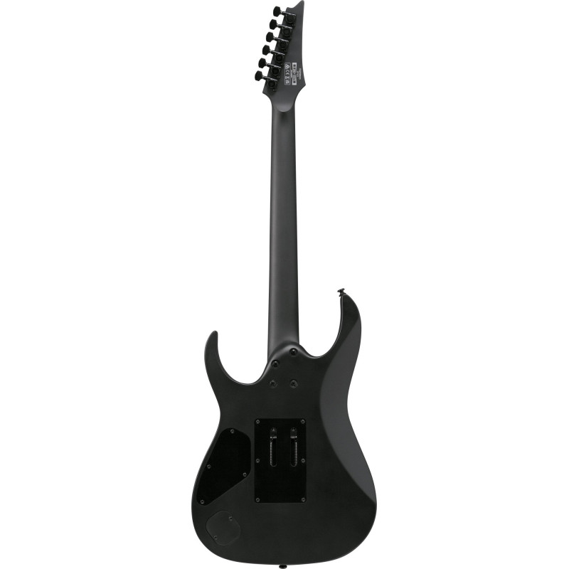 Ibanez 1B-RGRB620BKF Iron Label RGR Electric Guitar 6-String - Black Flat