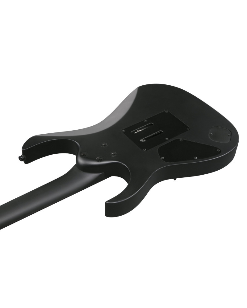 Ibanez 1B-RGRB620BKF Iron Label RGR Electric Guitar 6-String - Black Flat