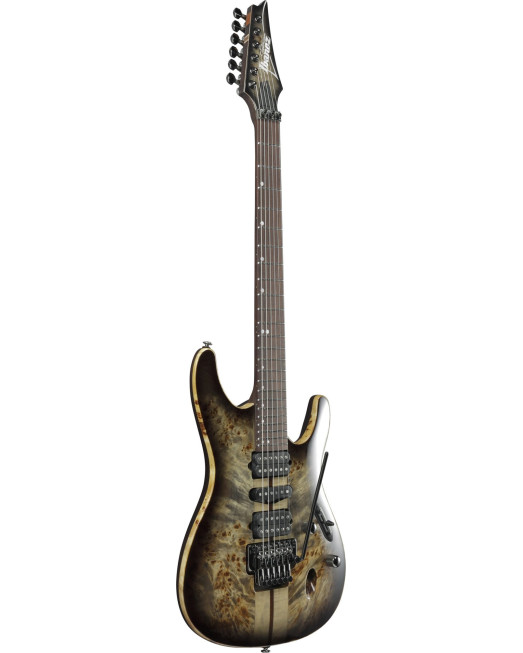 Ibanez 1B-S1070PBZCK Premium S 6-Str Charcoal Black Burst Incl. Gigbag