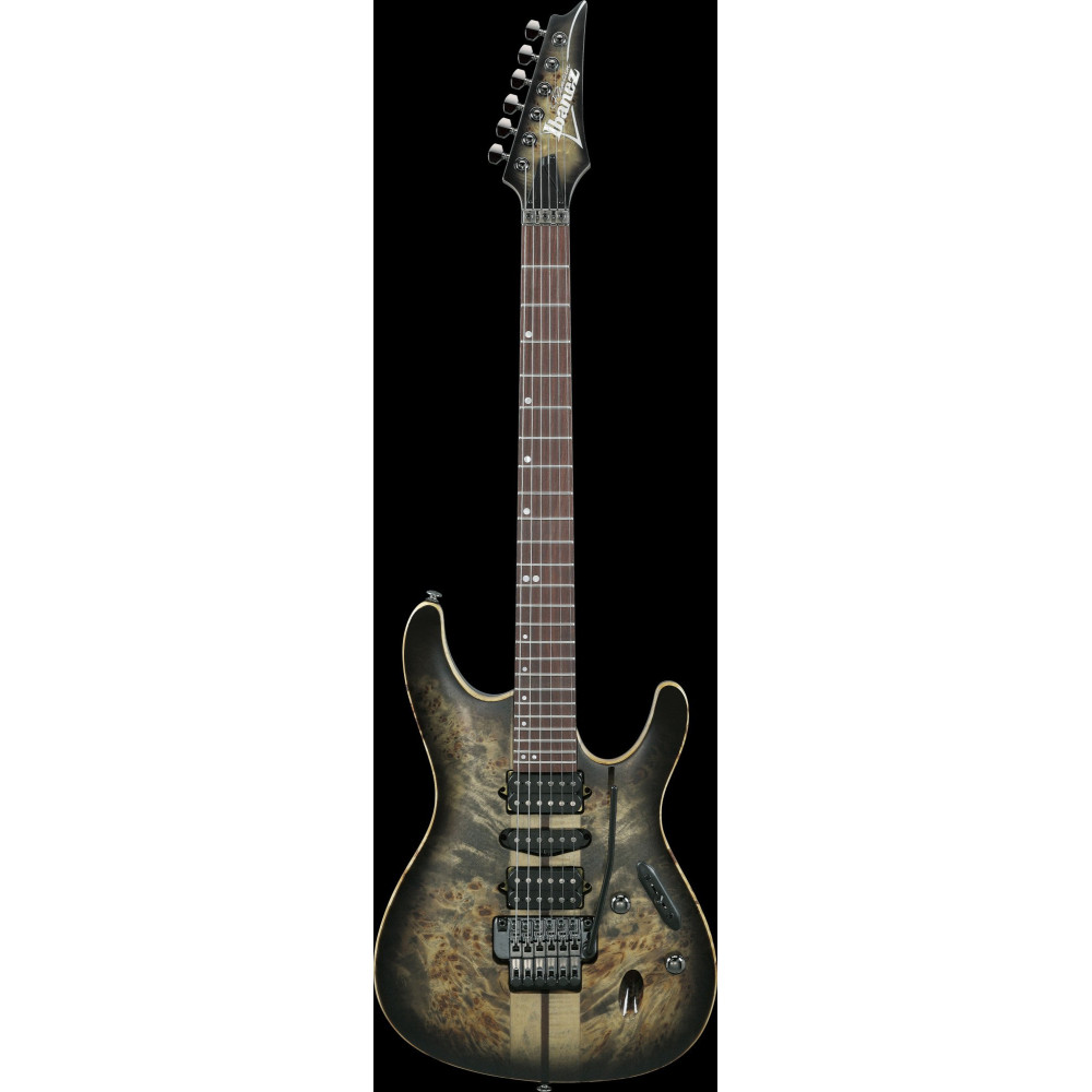 Ibanez 1B-S1070PBZCK Premium S 6-Str Charcoal Black Burst Incl. Gigbag