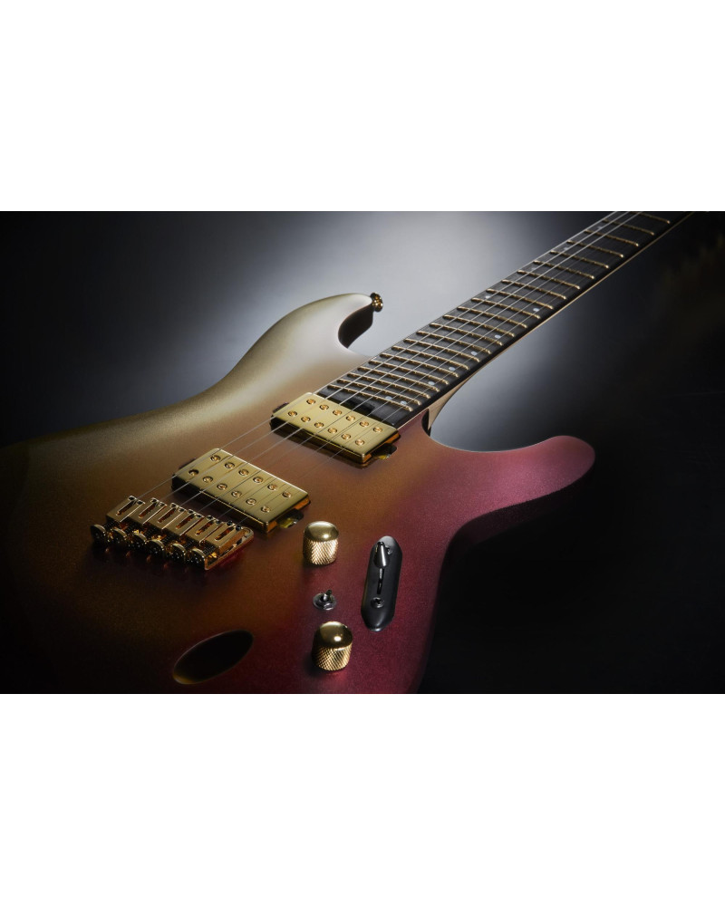 Ibanez 1B-SML721-RGC Axe Design Lab S Electric Guitar 6-String - Rose Gold Chameleon
