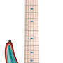 Ibanez 1B-SR1426BCGL Premium SR Electric Bass 6-String - Caribbean Green Low Gloss + Gig Bag