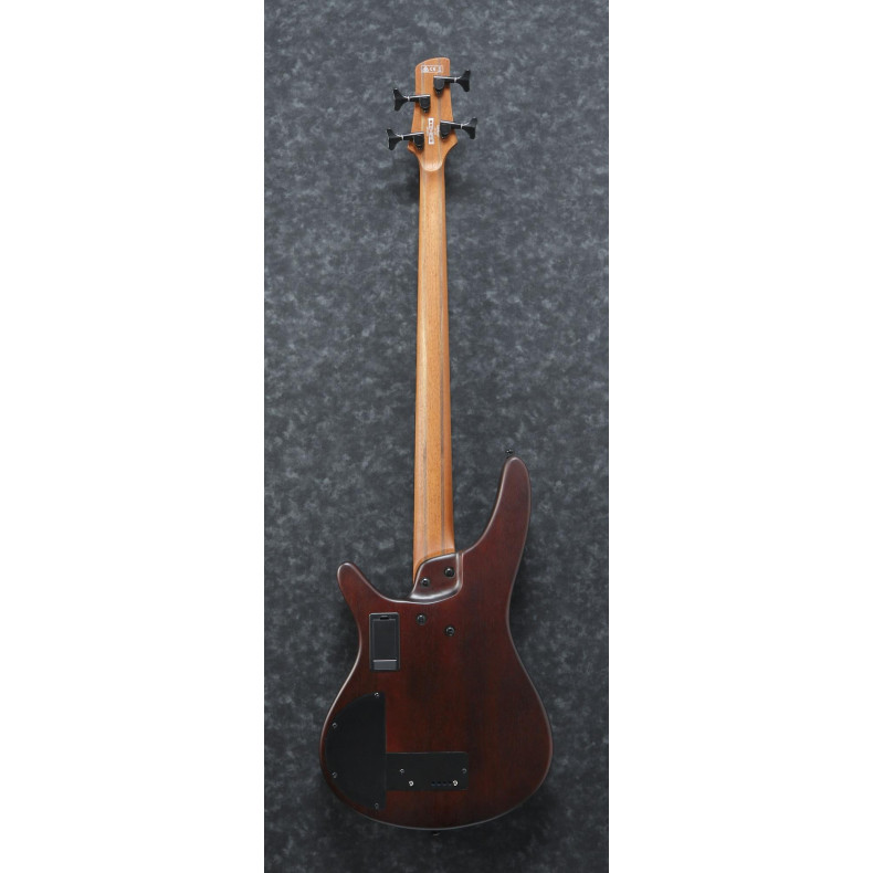 Ibanez SRH500F-NNF Bass Workshop SR Semi-Hollow Body Bass 4-String Fretless, AERIUM - Natural Browned Burst Flat