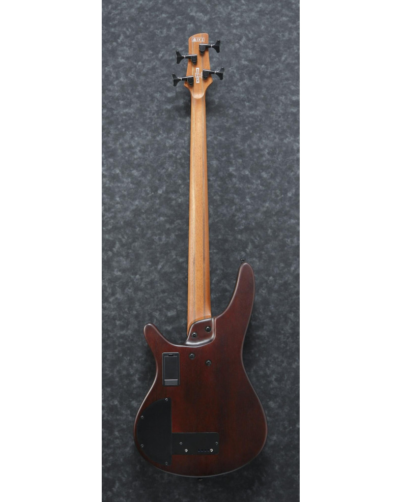 Ibanez SRH500F-NNF Bass Workshop SR Semi-Hollow Body Bass 4-String Fretless, AERIUM - Natural Browned Burst Flat